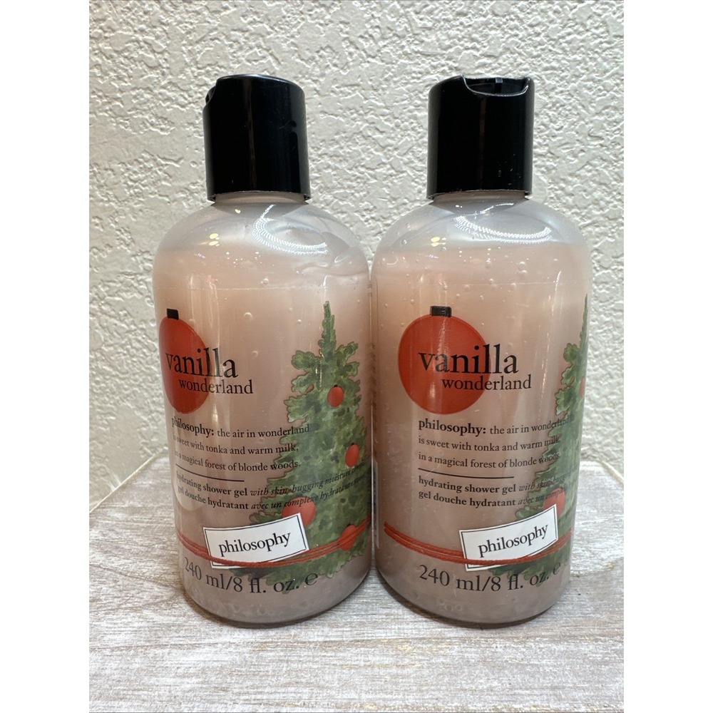 $24 🌙 2x Philosophy Shower Gel 16oz Total (Vanilla Wonderland) SEALED